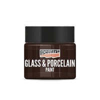 Colore per vetro e porcellana PENTART - 30 ml – brown