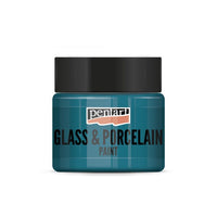 Colore per vetro e porcellana PENTART - 30 ml – turquoise-green