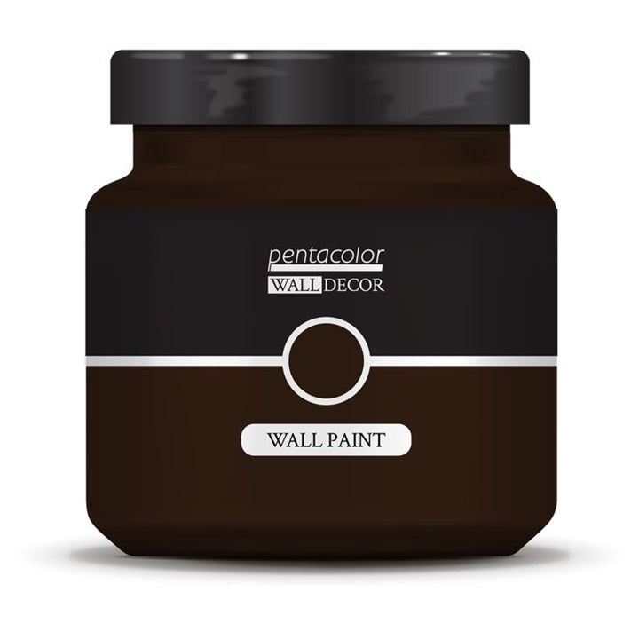 Vernice per decorazioni murali 1000 ml – Marrone tartufo