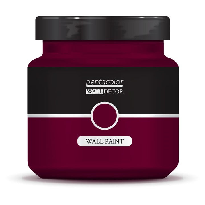 Vernice per decorazioni murali 1000 ml – Rosso brillante