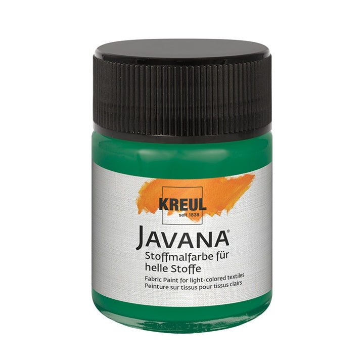 Colore per tessuti chiari JAVANA 50 ml – Dark Green