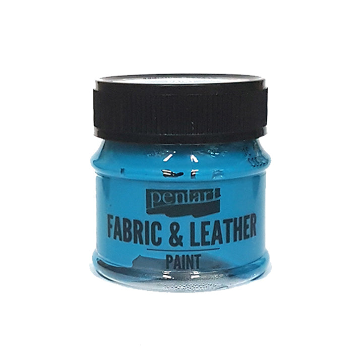 Colore per tessuto e pelle Pentart 50 ml – Turquoise blue