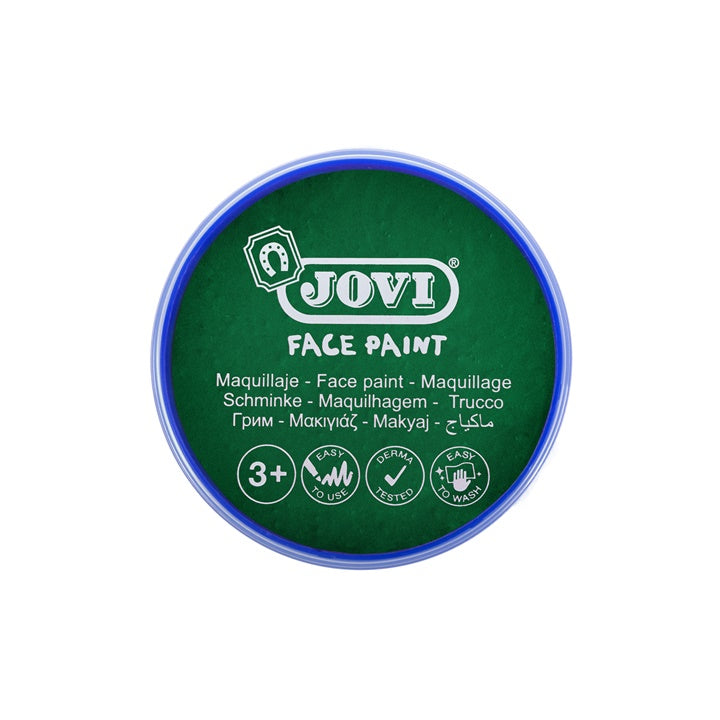 Pittura per il viso in tazza JOVI 8 ml | diverse tonalità - Verde
