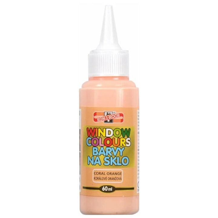 Vernici per vetro KOH-I-NOOR 60 ml – Arancione corallo