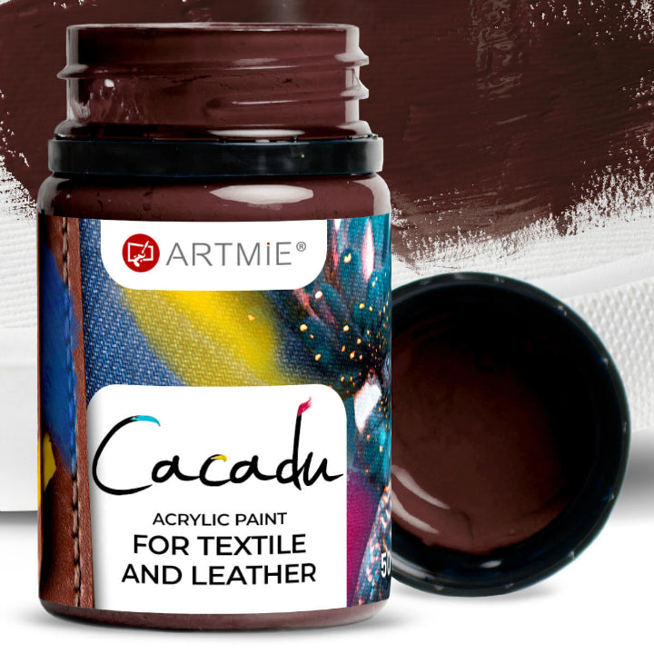 Vernici per tessuti e pelle ARTMIE CACADU 50 ml – 22 umbro bruciato