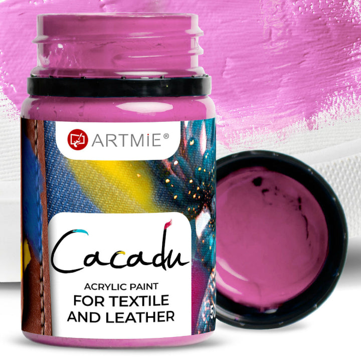 Vernici per tessuti e pelle ARTMIE CACADU 50 ml – 8 rosa
