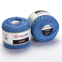 Filato di cotone YarnArt Violet 50 g | scegli un colore
