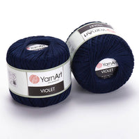 Filato di cotone YarnArt Violet 50 g | scegli un colore