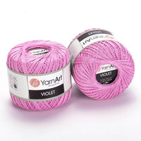 Filato di cotone YarnArt Violet 50 g | scegli un colore