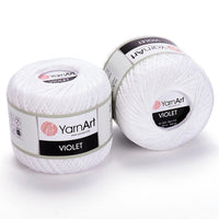Filato di cotone YarnArt Violet 50 g | scegli un colore