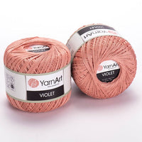 Filato di cotone YarnArt Violet 50 g | scegli un colore
