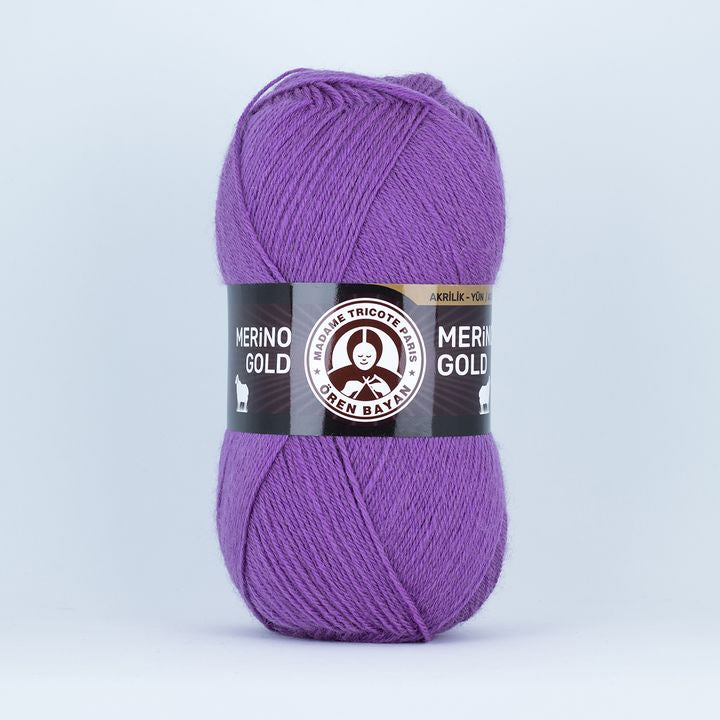 Filato per maglieria Madame Tricote Paris Merino Gold 100 g | scegli un colore