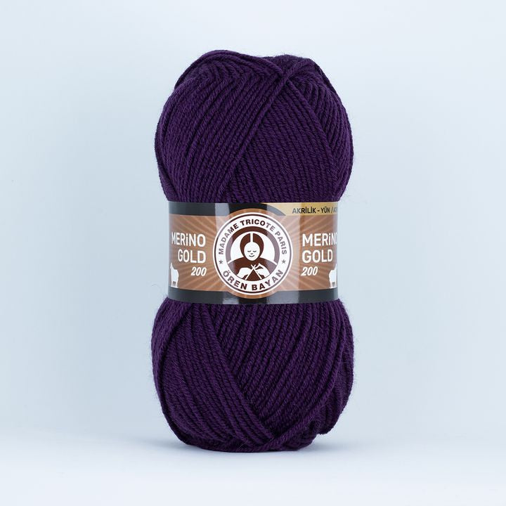 Filato per maglieria Madame Tricote Paris Merino Gold 200 - 100 g | scegli un colore