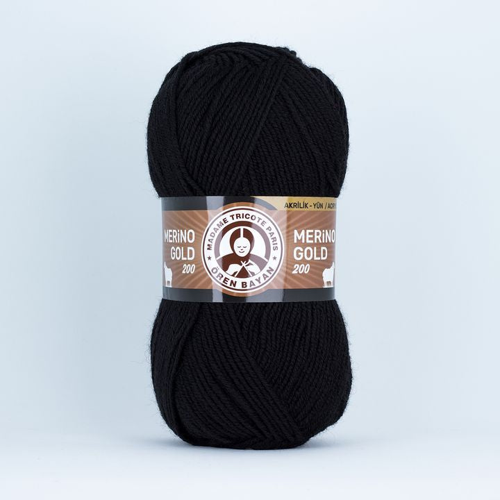 Filato per maglieria Madame Tricote Paris Merino Gold 200 - 100 g | scegli un colore