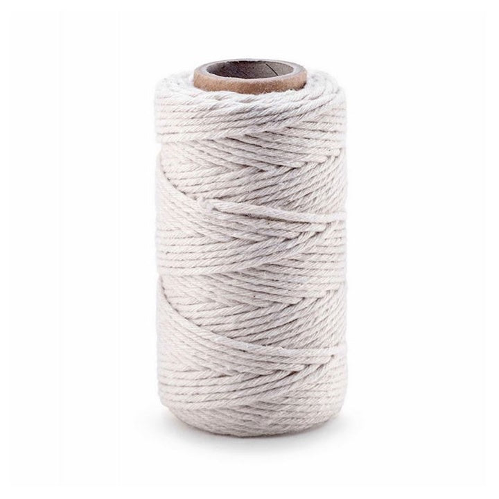 Filo di cotone bianco macramè 2 mm - DP Craft | varie misure