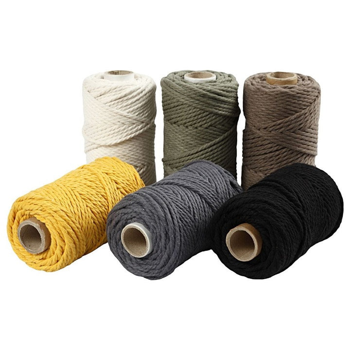 Filo macramè 4 mm x 55 m | scegli il colore