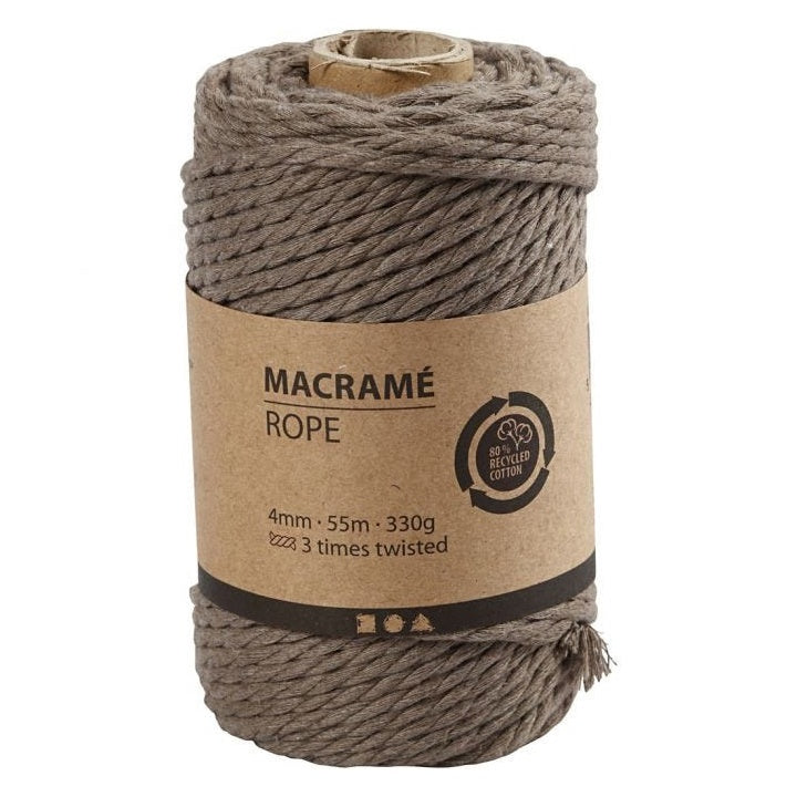 Filo macramè 4 mm x 55 m | scegli il colore