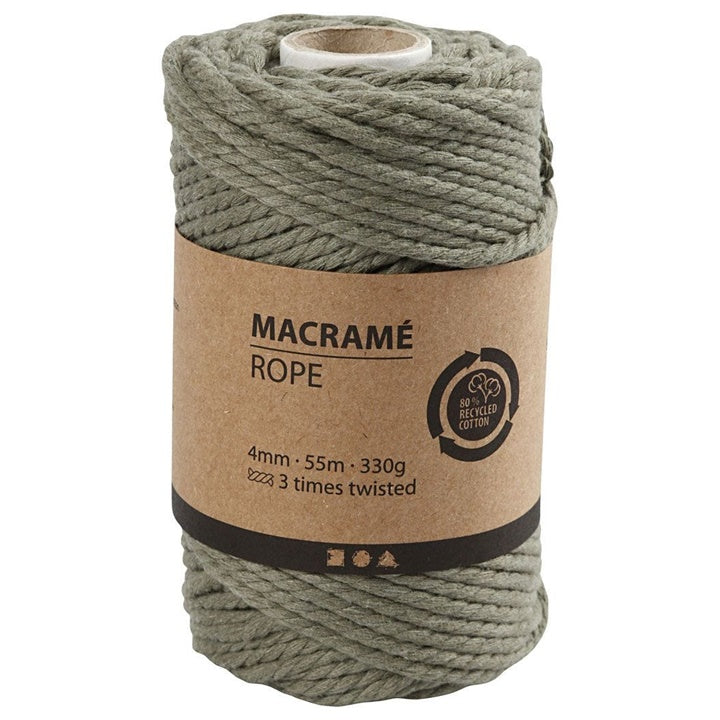 Filo macramè 4 mm x 55 m | scegli il colore