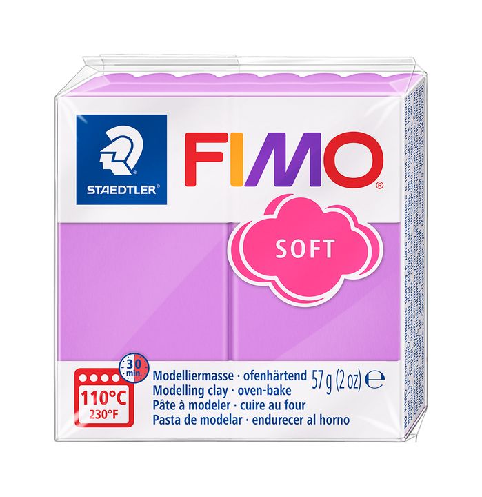 FIMO Argilla polimerica morbida 57g – Lavanda