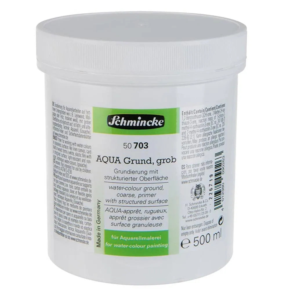 Fondo per acquerello a grana grossa Schmincke AQUA-Grund 500 ml