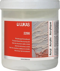 Gel acrilico strutturale LUKAS Crystal Sand 250 ml