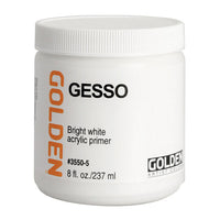 Gesso acrilico bianco per imprimitura GOLDEN Gesso