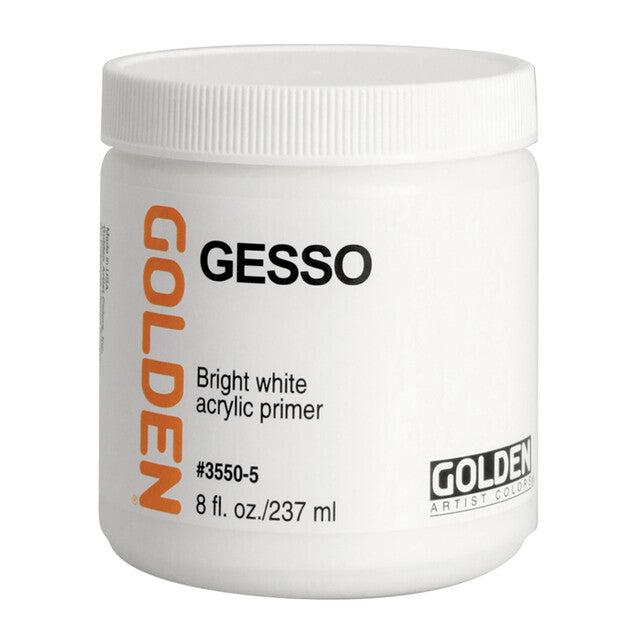 Gesso acrilico bianco per imprimitura GOLDEN Gesso