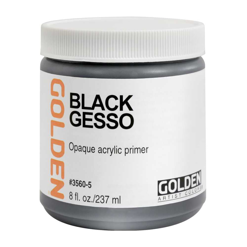 Gesso acrilico nero GOLDEN Black Gesso