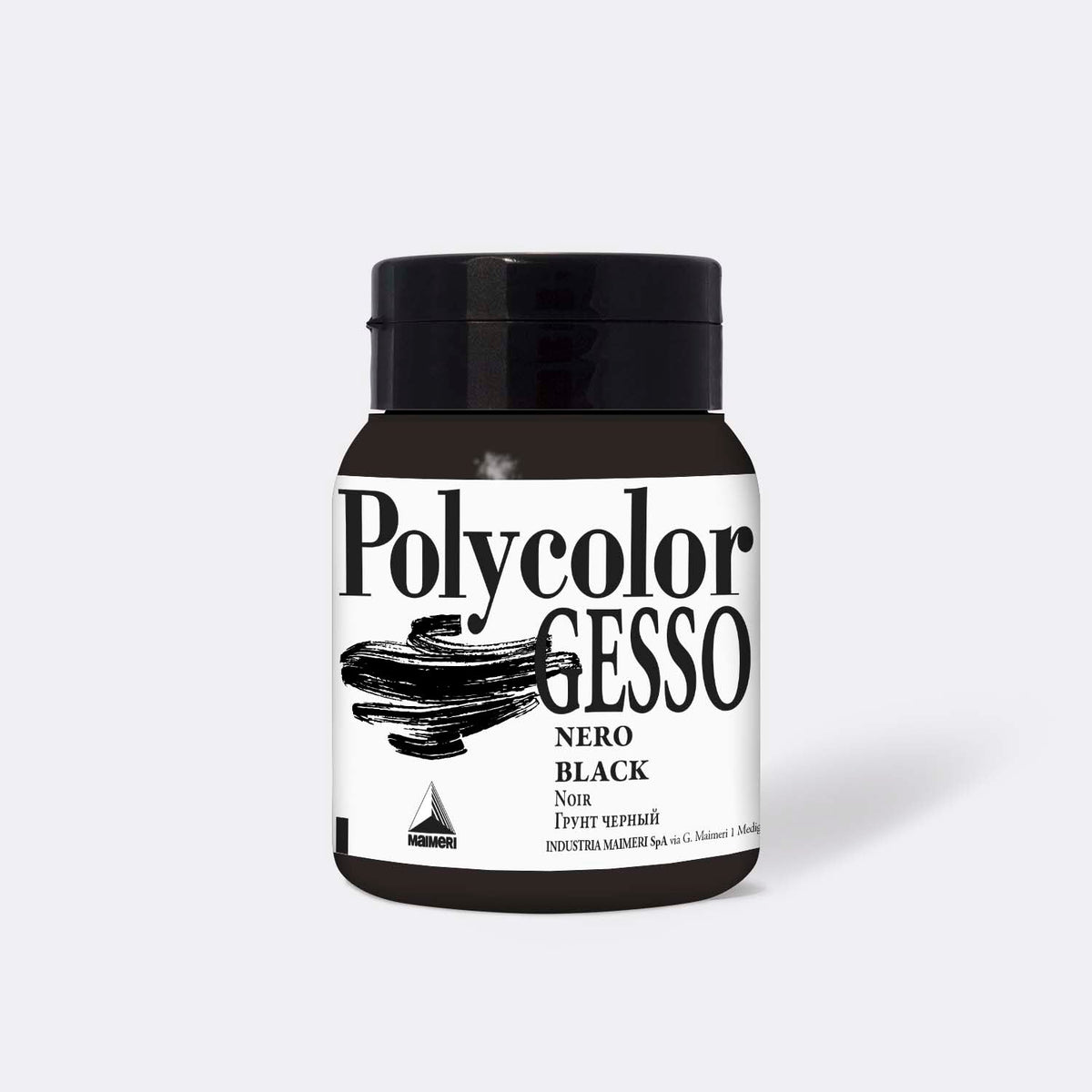 Gesso acrilico nero MAIMERI Polycolor 500 ml
