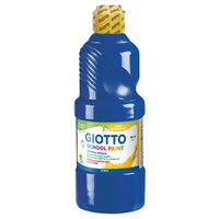 GIOTTO School Paint tempera lavabile 500 ml – blu