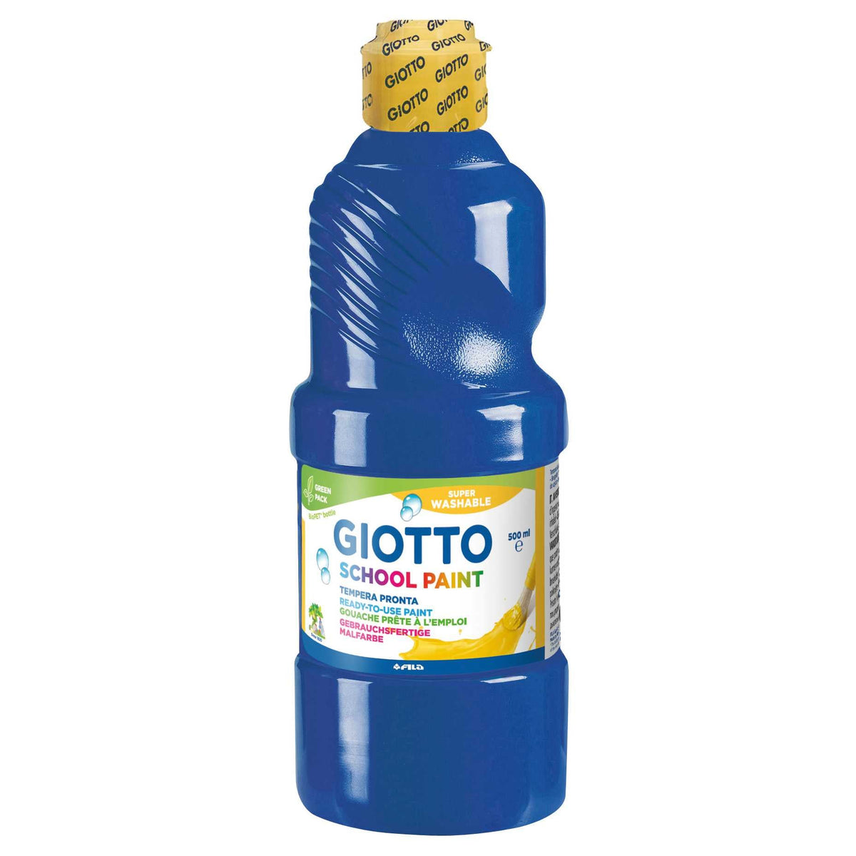 GIOTTO School Paint tempera lavabile 500 ml – blu
