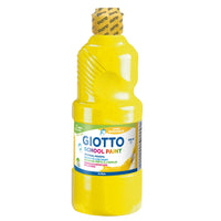 GIOTTO School Paint tempera lavabile 500 ml – giallo