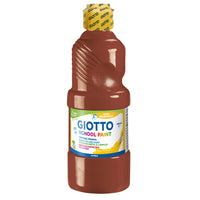 GIOTTO School Paint tempera lavabile 500 ml – marrone