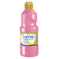 GIOTTO School Paint tempera lavabile 500 ml – rosa