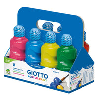 Giotto set di colori acrilici 8 x 250 ml