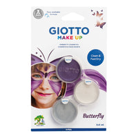Giotto set di colori per il viso Farfalla 3 x 5 ml