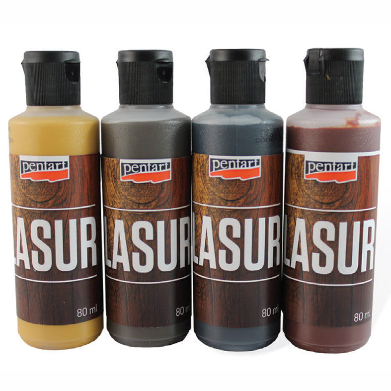 Glassa per legno - 80 ml | colori diversi