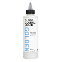 GOLDEN Gloss Glazing Liquid medium liquido lucido per velature acriliche