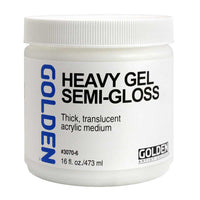 GOLDEN Heavy Gel Semi-Gloss gel acrilico denso semilucido