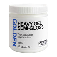 GOLDEN Heavy Gel Semi-Gloss gel acrilico denso semilucido