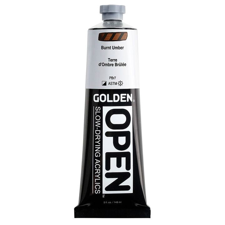 GOLDEN OPEN Vernice acrilica ad asciugatura lenta 148 ml | Varie tonalità