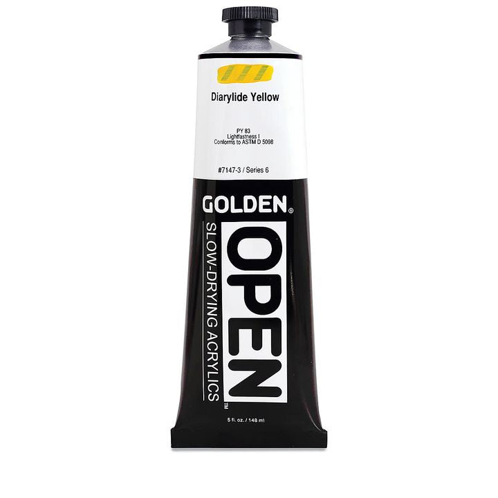 GOLDEN OPEN Vernice acrilica ad asciugatura lenta 148 ml | Varie tonalità