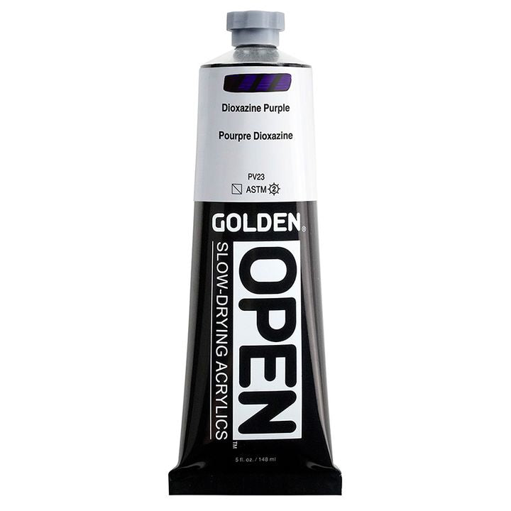 GOLDEN OPEN Vernice acrilica ad asciugatura lenta 148 ml | Varie tonalità