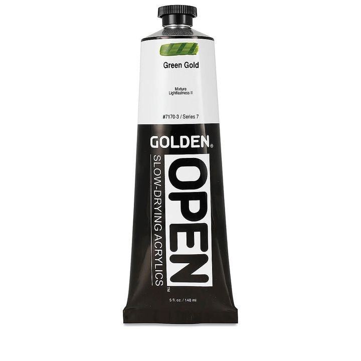 GOLDEN OPEN Vernice acrilica ad asciugatura lenta 148 ml | Varie tonalità