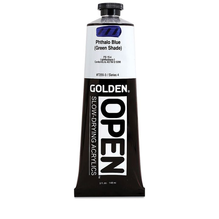 GOLDEN OPEN Vernice acrilica ad asciugatura lenta 148 ml | Varie tonalità