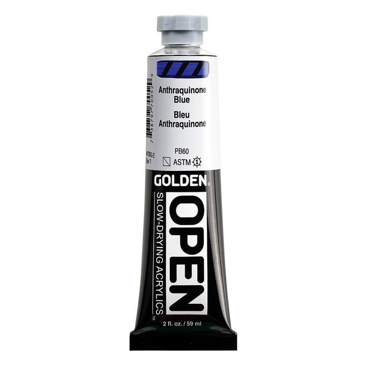 GOLDEN OPEN Vernice acrilica ad asciugatura lenta 59 ml | Varie tonalità