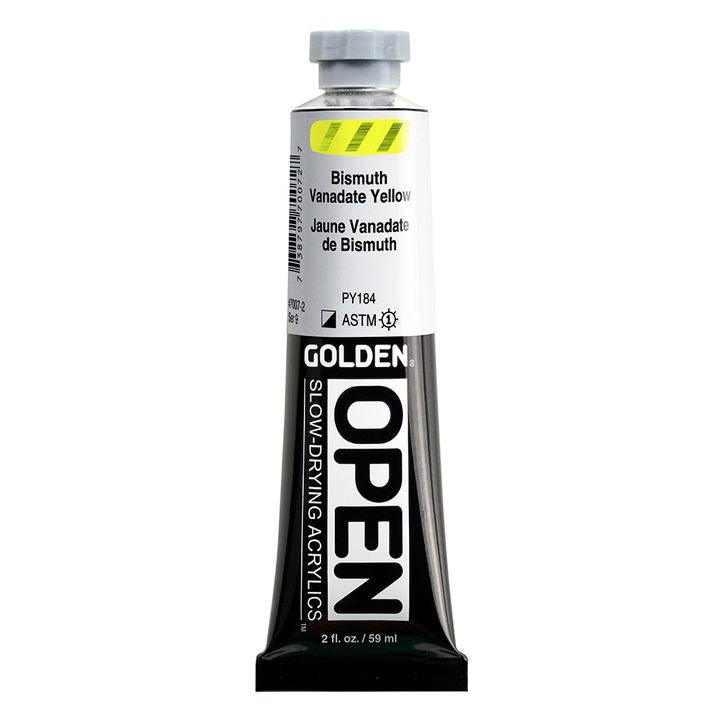 GOLDEN OPEN Vernice acrilica ad asciugatura lenta 59 ml | Varie tonalità