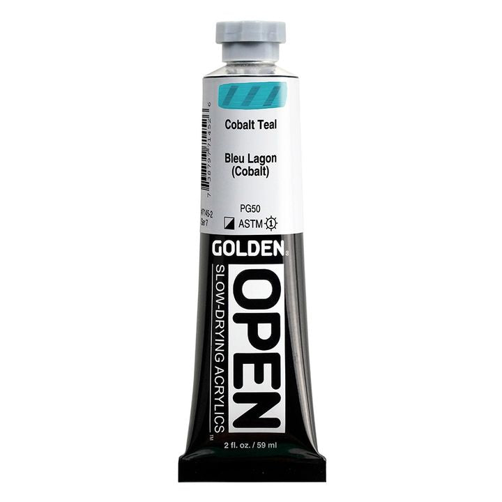 GOLDEN OPEN Vernice acrilica ad asciugatura lenta 59 ml | Varie tonalità
