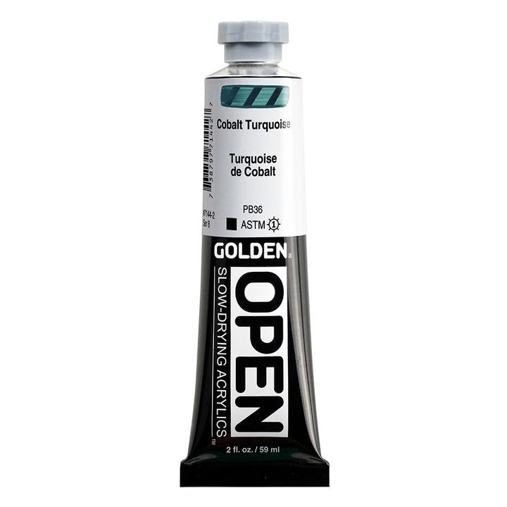 GOLDEN OPEN Vernice acrilica ad asciugatura lenta 59 ml | Varie tonalità
