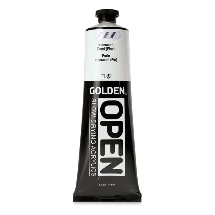 GOLDEN OPEN Vernice acrilica iridescente ad asciugatura lenta 148 ml | Varie tonalità